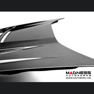 Chevrolet Corvette Carbon Fiber Hood - Anderson Composites - C6 - Le Mans Style